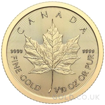 2024 1/10oz Canadian Maple Leaf Gold Coin