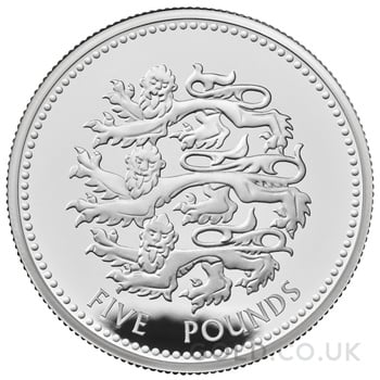 2023 Proof Silver Crown £5 Coin  The Pride of England Boxed