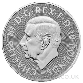 2023 Bull of Clarence Silver Coin Tudor Beasts 10oz