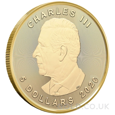2026 1/10oz Canadian Maple Leaf Gold Coin
