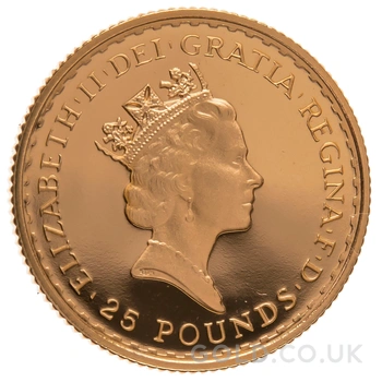 1988 Proof 1/4oz Gold Britannia Coin