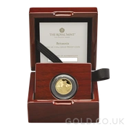2026 Britannia Gold 1/10 oz Proof Coin Boxed