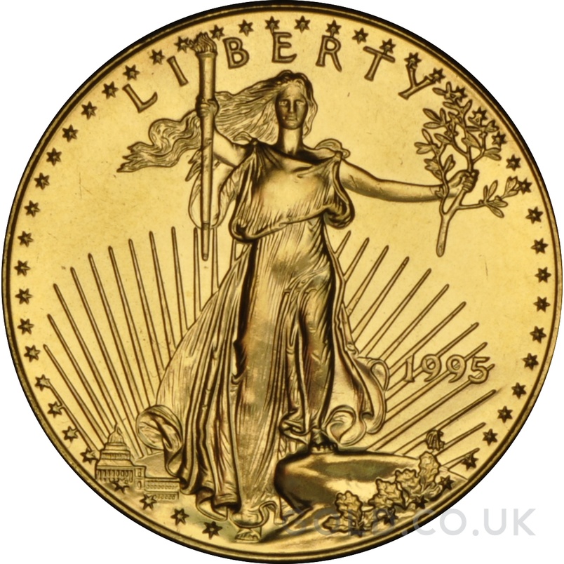 1995 1/2oz American Eagle Gold Coin