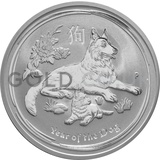 Silver Perth Mint Year of the Dog 2oz (2018)