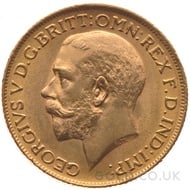 1923 George V Gold Sovereign (South Africa Mint)