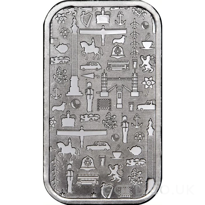 1oz Silver Bar JBR Minted