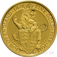 The Lion - 1/4oz Gold Coin