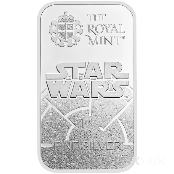 1oz Silver Bar Star Wars Dark Side