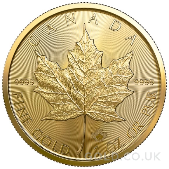 2022 Canadian Maple Leaf Gold Coin 1oz