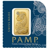 1g PAMP Multicard Gold Bar