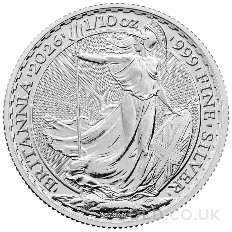 2026 Britannia 1/10oz Silver Coin