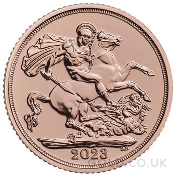2023 Coronation Gold Sovereign Coin