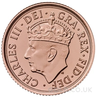2023 Gold Half Sovereign Coronation Coin Charles III