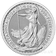 Silver Quarter Britannias