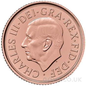 2025 Last of the Rose Gold Sovereign in a Gift Box