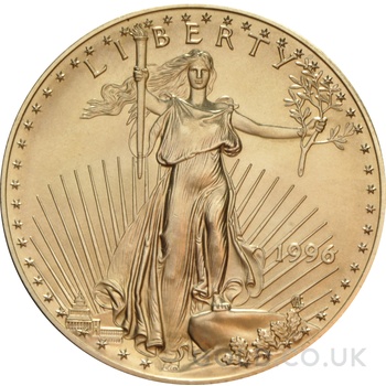 1996 American Eagle Gold Coin 1oz