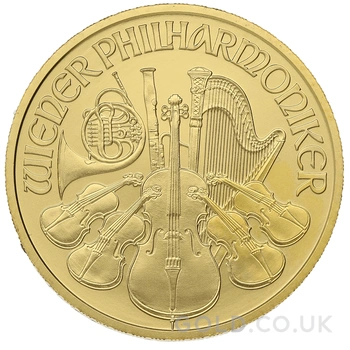 2019 1/2oz Austrian Gold Philharmonic Coin