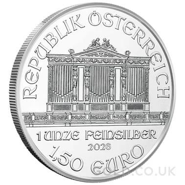 2026 Austrian Philharmonic Silver Coin 1oz