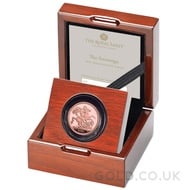 Gold Proof Sovereign Boxed (2021)