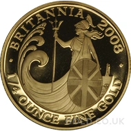 2008 1/4oz Gold Proof Britannia