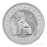 2026 The British Lion 1oz Silver Coin