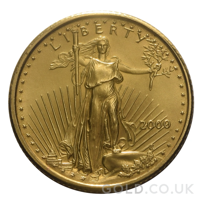 2000 1/10oz American Eagle Gold Coin