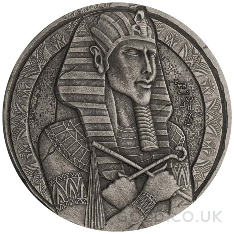 Egyptian Relics Pharaoh Amenhotep IV Silver Coin 2oz