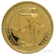 1998 Tenth Ounce Proof Britannia