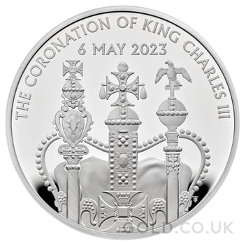 2023 £5 Silver Crown Coronation of King Charles III Proof Coin Boxed