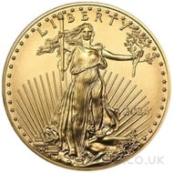Tenth Ounce American Eagle Gold Coin (2024)