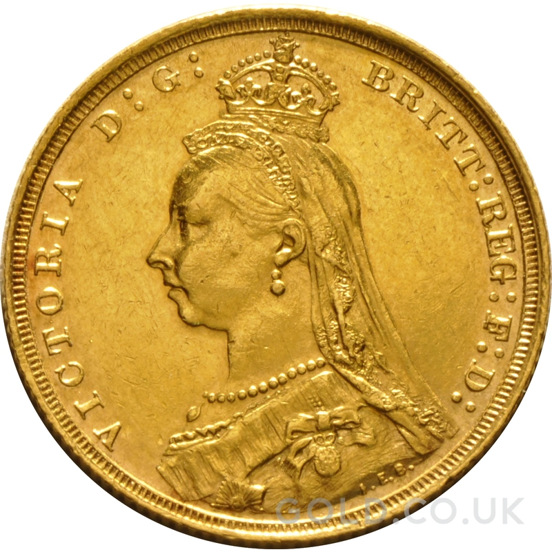 Gold Sovereign - Victoria Jubilee Head