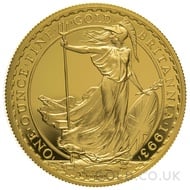 1993 One Ounce Proof Britannia