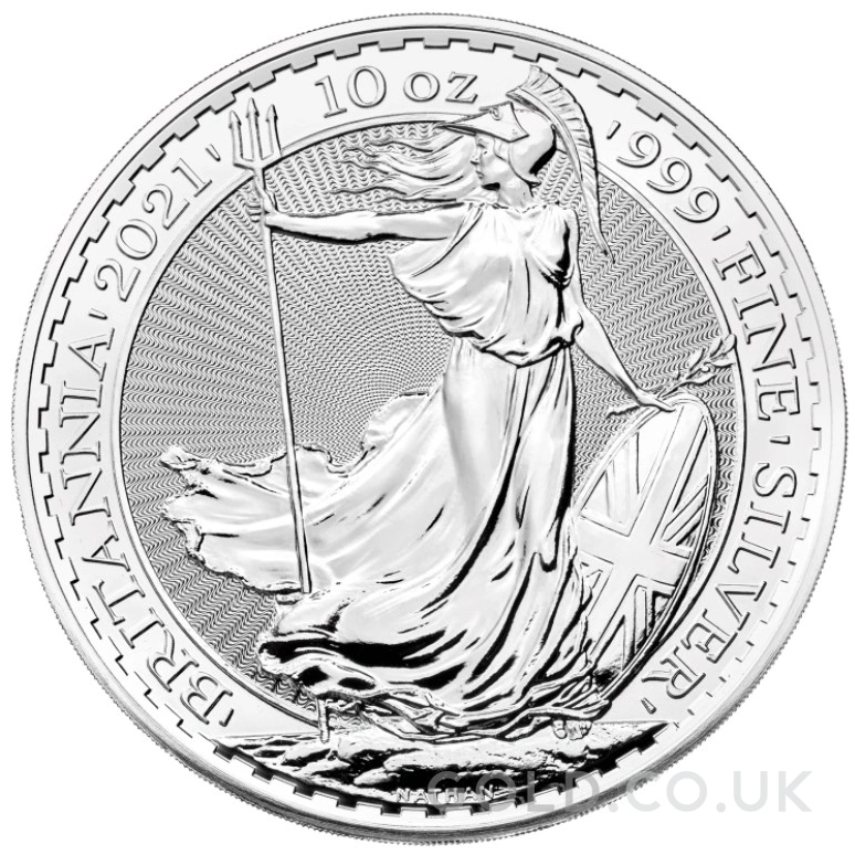 2021 10oz Silver Britannia Coin