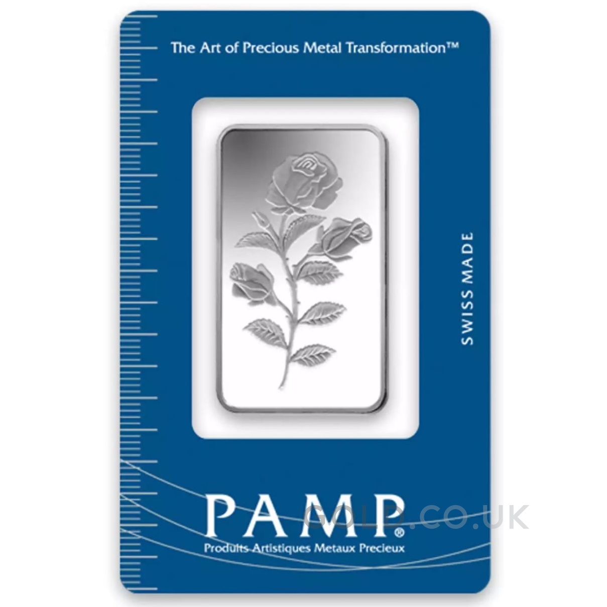 20g Silver Bar PAMP Rosa Minted