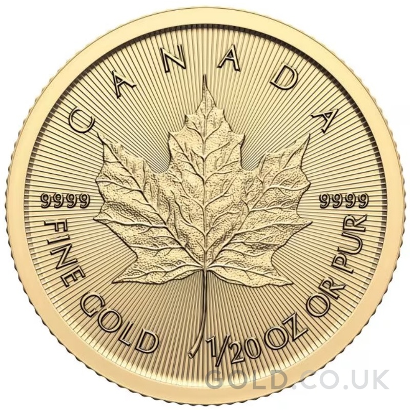 2024 1/20oz Canadian Maple Leaf Gold Coin