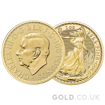 2023 King Charles III Britannia One Ounce Gold Coin