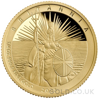 2025 Britannia Three-Coin Gold Proof Set Boxed