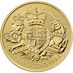 Royal Arms 1oz Gold Coin (2019)