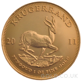 2011 Krugerrand Gold Coin 1oz