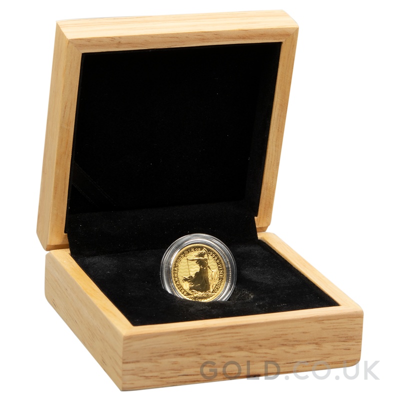 2023 1/4oz Gold Britannia Coin King Charles III Gift Boxed