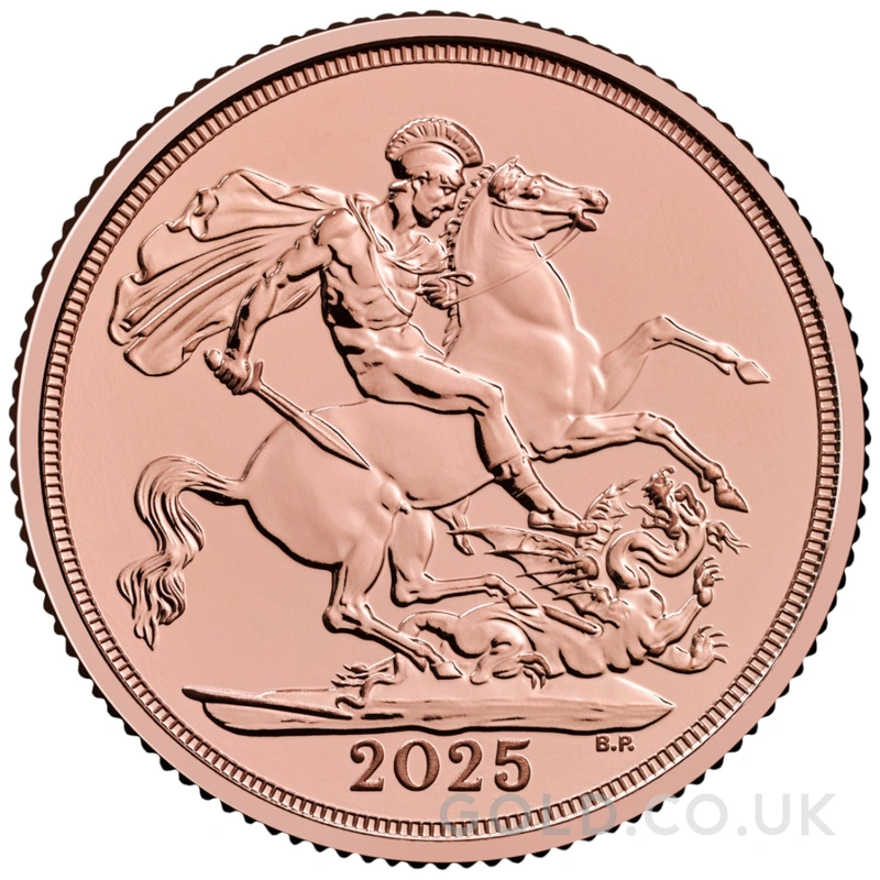 2025 Last of the Rose Gold Sovereign in a Gift Box