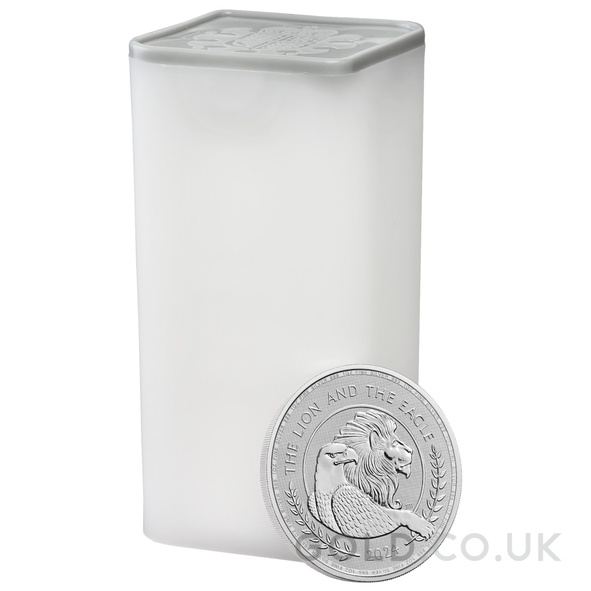 2024 The Lion and The Eagle 1oz Silver Coin