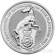 Platinum The White Greyhound 1oz Queen's Beasts(2022)