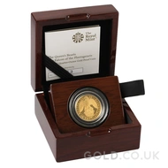 2019 1/4oz Quarter Ounce Proof Falcon Gold Coin Queen's Beasts Boxed