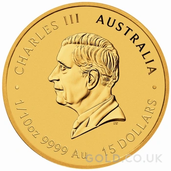 2026 1/10oz Perth Mint Year of the Horse Coloured Gold Coin