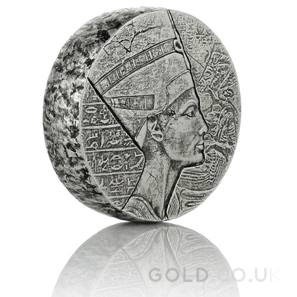 Egyptian Relics Queen Nefertiti Silver Coin 5oz