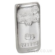 250g Umicore Silver Bar