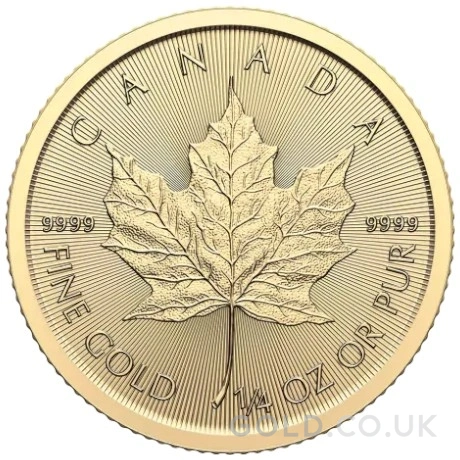 2026 1/4oz Canadian Maple Leaf Gold Coin