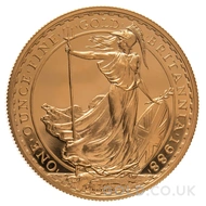 1988 One Ounce Proof Britannia