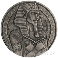 Egyptian Relics Amenhotep IV 2-Ounce Silver Coin (2023)